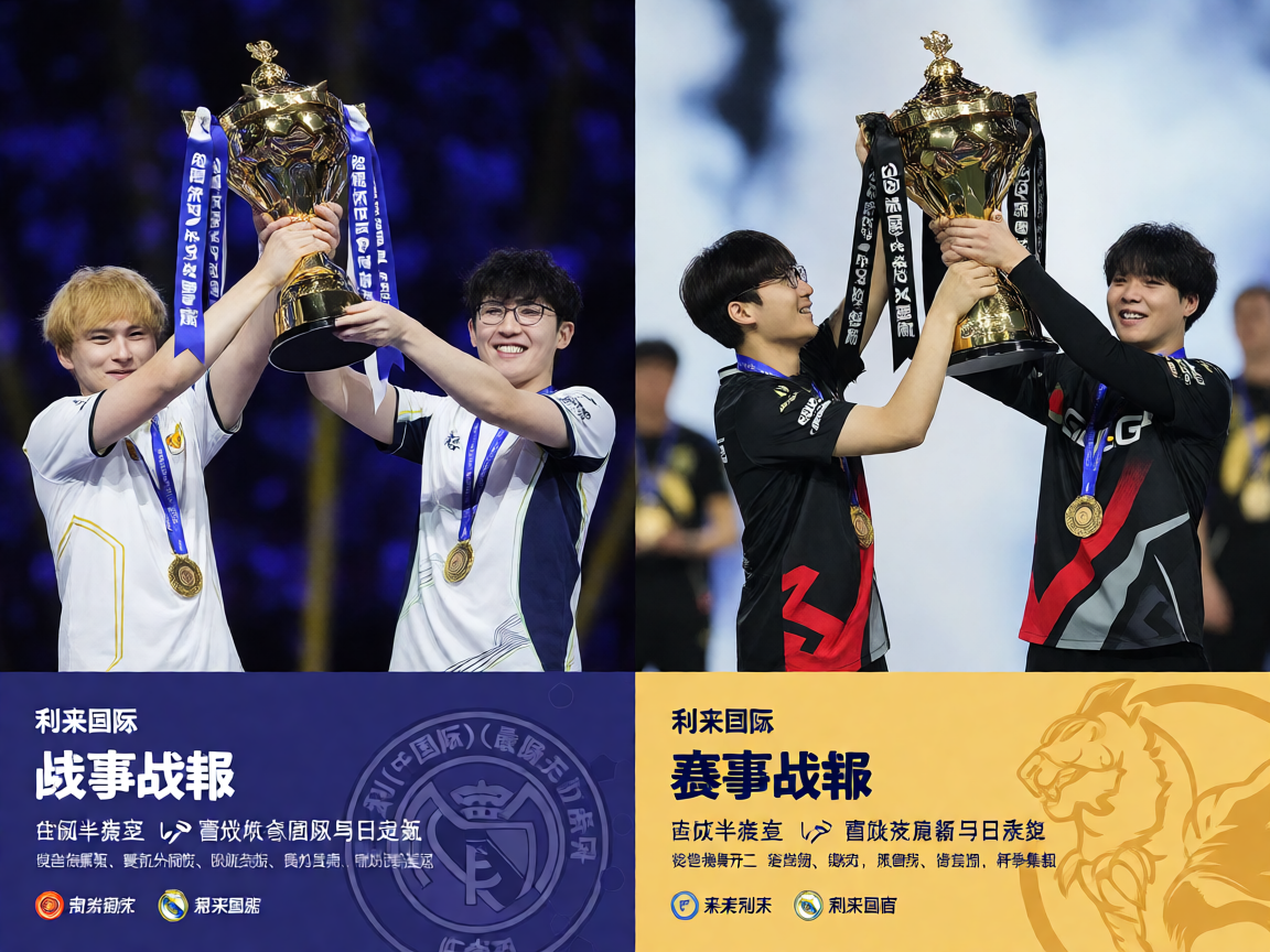 w66利来国际电竞赛事冠军捧杯精彩瞬间
